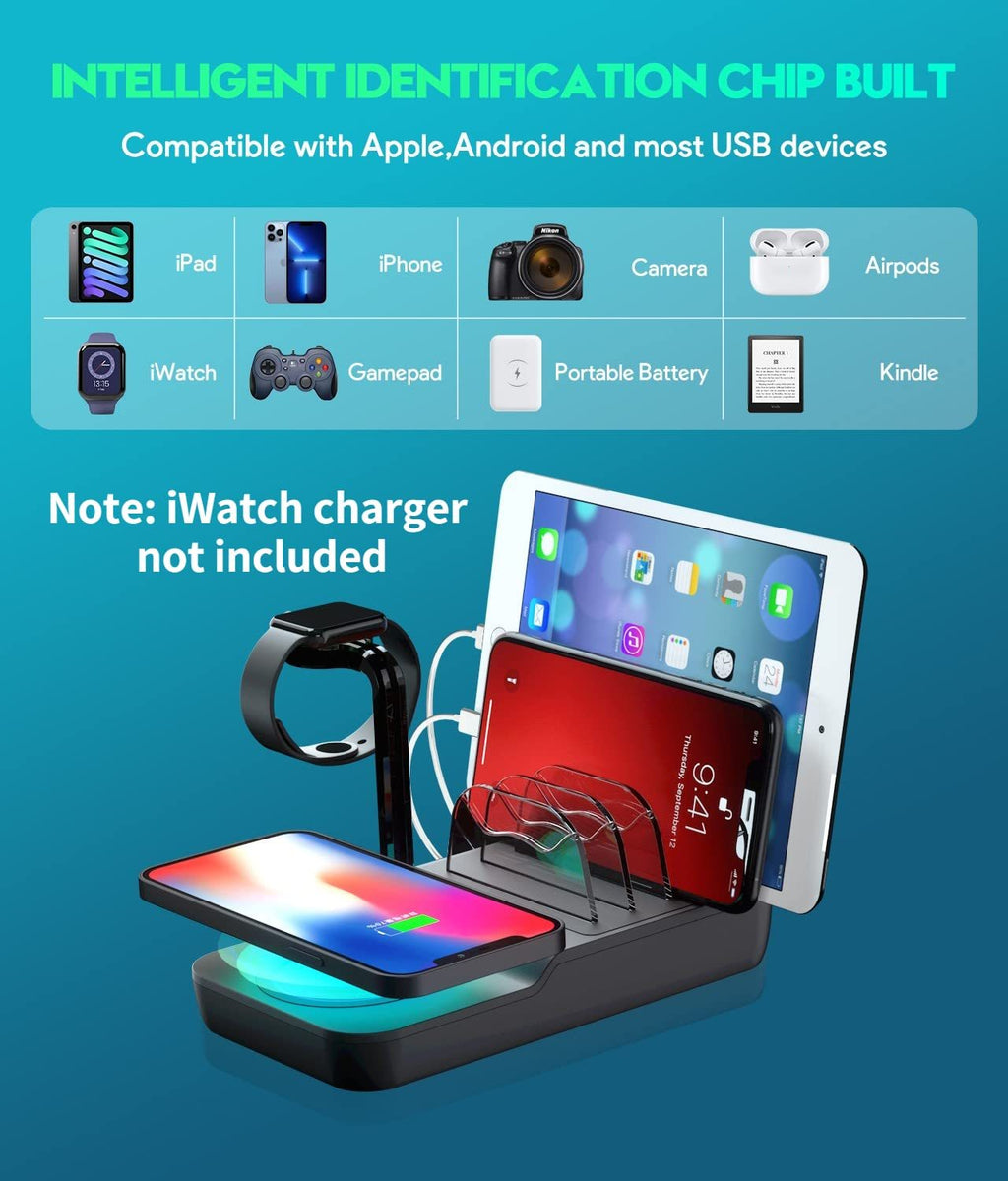 Station de chargement multi-appareils sans fil