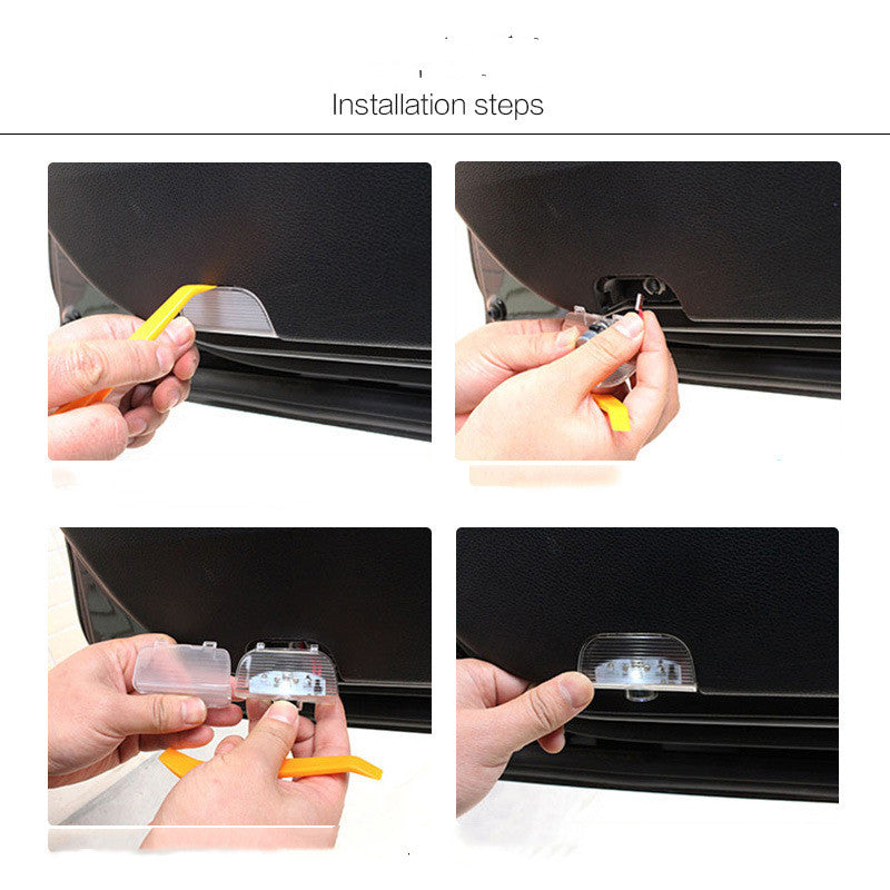 LED Door Welcome Projection Lights